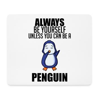Pinguin Pinguine - Mousepad (Querformat) - Weiß - Vorne