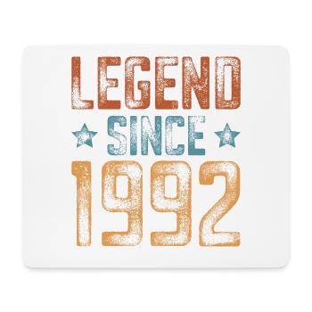 1992 Born Year of birth Birthday - Mouse Pad (horizontal) - white - Front