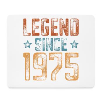 1975 Born Year of birth Birthday - Mouse Pad (horizontal) - white - Front