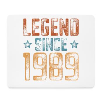1989 Born Year of birth Birthday - Mouse Pad (horizontal) - white - Front
