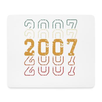 2007 - Mouse Pad (horizontal) - white - Front