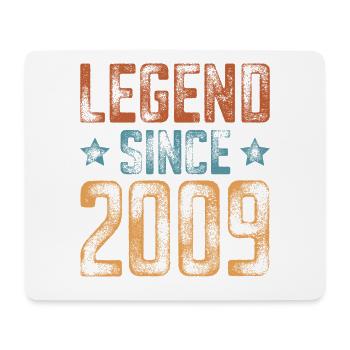 2009 Born Year of birth Birthday - Mouse Pad (horizontal) - white - Front