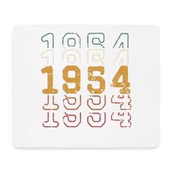 1954 - Mouse Pad (horizontal) - white - Front