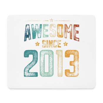 2013 Naissance Année de naissance - Tapis de souris (format paysage) - blanc - Devant