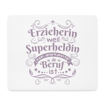 Erzieherin geschenkideen - Mousepad (Querformat) - Weiß - Vorne