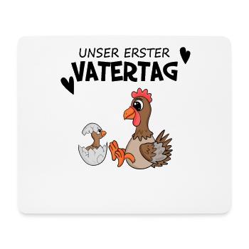 Vatertag - erster Vatertag Geschenk - Mousepad (Querformat) - Weiß - Vorne