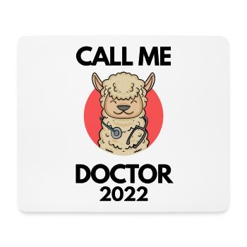 Doktorarbeit Promotion Doktortitel 2022 Doktor - Mousepad (Querformat) - Weiß - Vorne