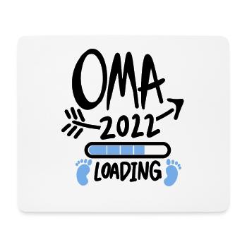Oma 2022 - Werdende Oma 2022 - Mousepad (Querformat) - Weiß - Vorne