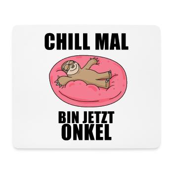 Neffe Onkel Spruch Geschenk - Mousepad (Querformat) - Weiß - Vorne