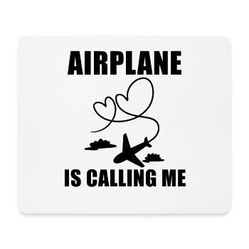 Airplane Pilot Saying Gift - Mouse Pad (horizontal) - white - Front