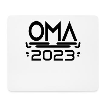Oma 2023 - Werdende Oma 2023 - Mousepad (Querformat) - Weiß - Vorne