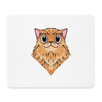 Perserkatze Katzenrasse Katze - Mousepad (Querformat) - Weiß - Vorne