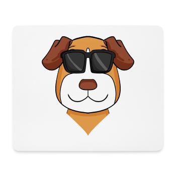 jack russell terrier dog - Mouse Pad (horizontal) - white - Front