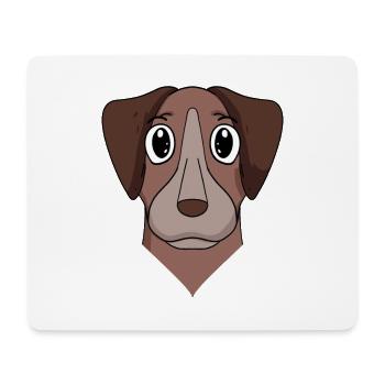 Pointer Dog Dog - Mouse Pad (horizontal) - white - Front