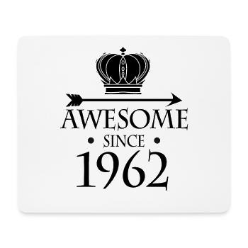 Jahrgang 1962 - Fantastisch seit 1962 - Mousepad (Querformat) - Weiß - Vorne