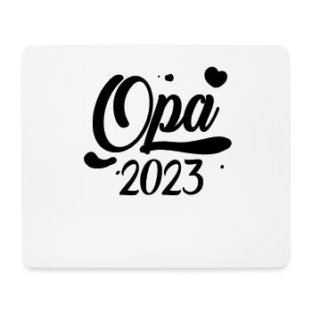 Opa 2023 loading - Mousepad (Querformat) - Weiß - Vorne