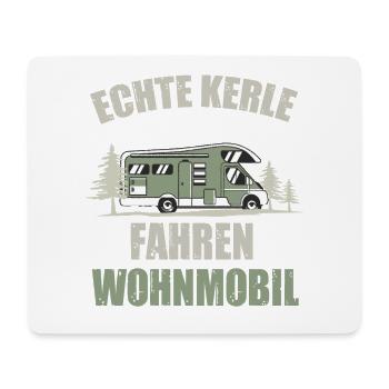 Echte Kerle Wohnmobil Roadtrip - Mousepad (Querformat) - Weiß - Vorne