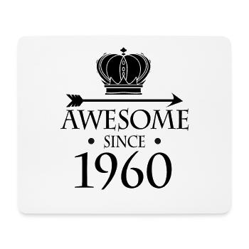 Born in 1960 - Fantastic since 1960 - Mouse Pad (horizontal) - white - Front