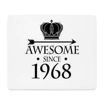 Jahrgang 1968 - Fantastisch seit 1968 - Mousepad (Querformat) - Weiß - Vorne