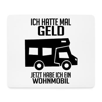Wohnmobil Wohnwagen Campen Camping - Mousepad (Querformat) - Weiß - Vorne