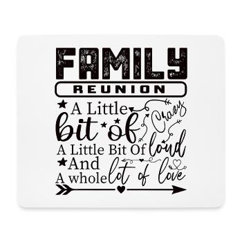 Familientreffen Ein Kleines Bisschen Verrückt - Mousepad (Querformat) - Weiß - Vorne