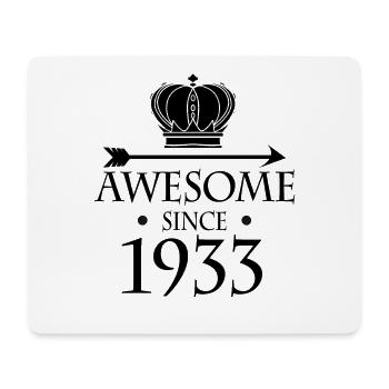 Born in 1933 - Fantastic since 1933 - Mouse Pad (horizontal) - white - Front