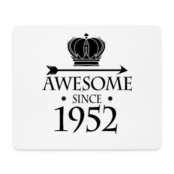 Jahrgang 1952 - Fantastisch seit 1952 - Mousepad (Querformat) - Weiß - Vorne