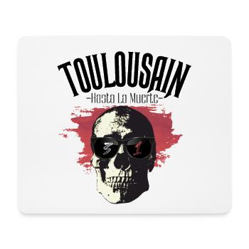 Toulousain Hasta La Muerte - 31 - Tapis de souris (format paysage) - blanc - Devant