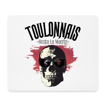 Toulonnais Hasta La Muerte - 83 - Tapis de souris (format paysage) - blanc - Devant