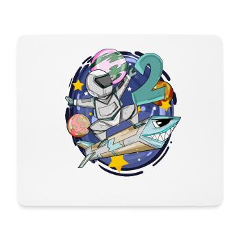 2. Geburtstag Junge - 2 Jahre alt - Ich bin 2 - Mousepad (Querformat) - Weiß - Vorne