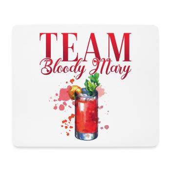 Team Bloody Mary Cocktail für Barkeeper - Mousepad (Querformat) - Weiß - Vorne