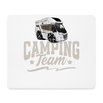Équipe de camping Camper Campen - Tapis de souris (format paysage) - blanc - Devant