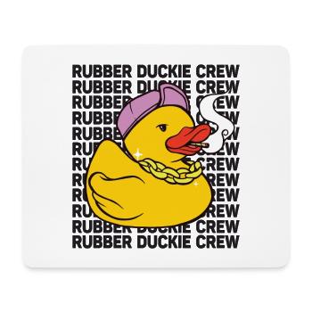 Rubber Duck Rubber Duckie Crew - Mousepad (Querformat) - Weiß - Vorne