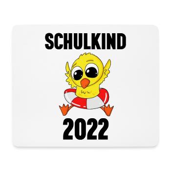 Schuldkind Einschulung 2022 - Mousepad (Querformat) - Weiß - Vorne