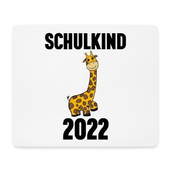 Schuldkind Einschulung 2022 - Mousepad (Querformat) - Weiß - Vorne