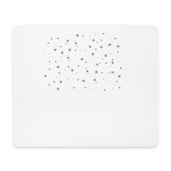 Stars Starry Sky Galaxy Milky Way - Mouse Pad (horizontal) - white - Front