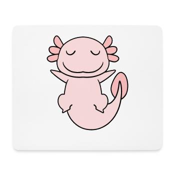 Sweet Axolotl Pink - Mouse Pad (horizontal) - white - Front