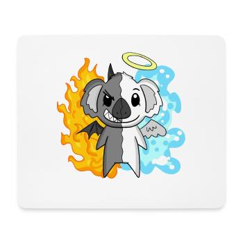 Koala - Angels and Devils - Mouse Pad (horizontal) - white - Front