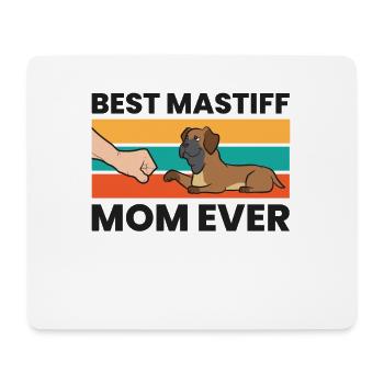Cane Corso Beste italienische Dogge Mama aller - Mousepad (Querformat) - Weiß - Vorne