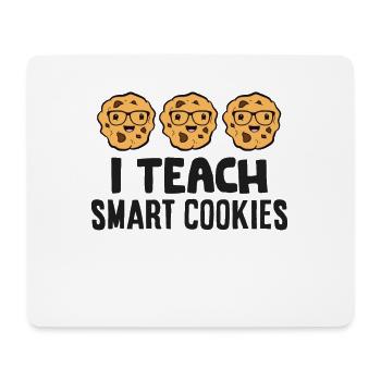 I Teach Smart Cookies Funny School Teacher - Mouse Pad (horizontal) - white - Front