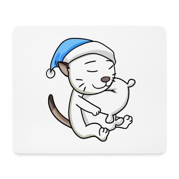 Katze Katzenrasse Colorpoint Shorthair - Mousepad (Querformat) - Weiß - Vorne
