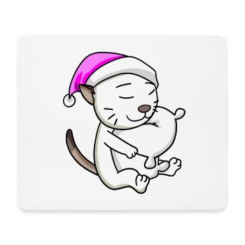 Katze Katzenrasse Colorpoint Shorthair - Mousepad (Querformat) - Weiß - Vorne