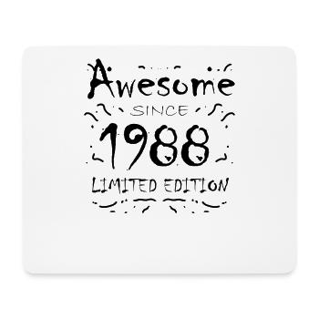 1988 - Fantastic since 1988 - Born in 1988 - Mouse Pad (horizontal) - white - Front