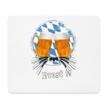 Beer Cheers Maas Tapping Bayern Chope de bière Munich - Tapis de souris (format paysage) - blanc - Devant