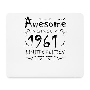 Fantastic since 1961 - born in 1961 - Mouse Pad (horizontal) - white - Front