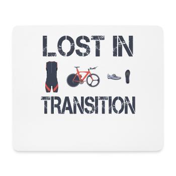 Lost In Transition Triathlete Triathlon - Mouse Pad (horizontal) - white - Front