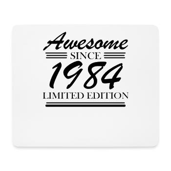 1984 - Jahrgang 1984 - Mousepad (Querformat) - Weiß - Vorne