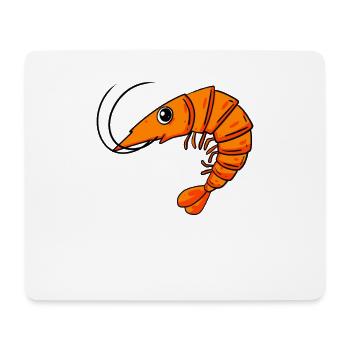 Shrimp shrimp - Mouse Pad (horizontal) - white - Front
