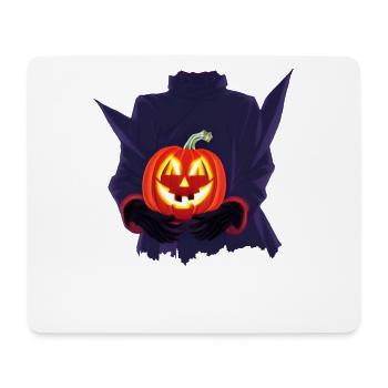Halloween Kürbis Monster Kostüm - Mousepad (Querformat) - Weiß - Vorne