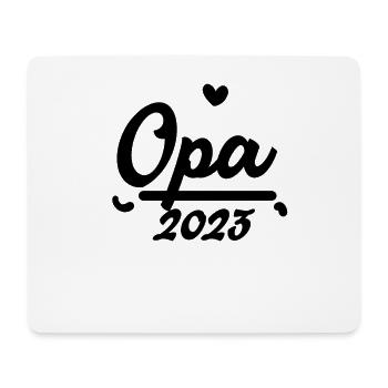 Opa 2023 - Mousepad (Querformat) - Weiß - Vorne